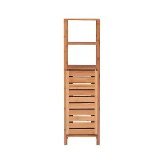 Bracken Mid Cabinet Natural - Linon image {7}