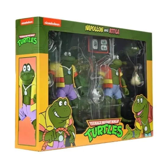 Teenage Mutant Ninja Turtles (Cartoon) - Napoleon & Atilla Frog  7" Action Figure - 2pk image {4}