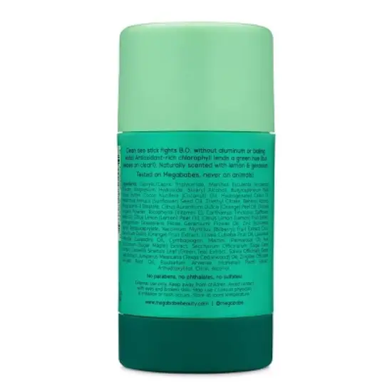 Megababe The Green Deo Daily Deodorant with Antioxidants - 2.6oz image {1}