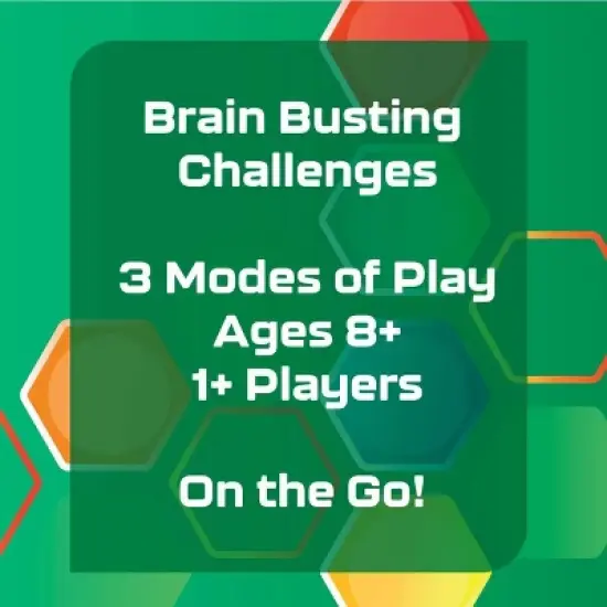 Brainwright Puzzle Bright Color Chain Electronic Game: Problem Solving, 1-2 Players, Handheld Brain Teaser image {5}