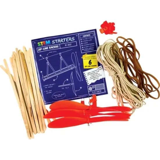 Teacher Created Resources STEM Starters, Zip-Line Racers image {1}