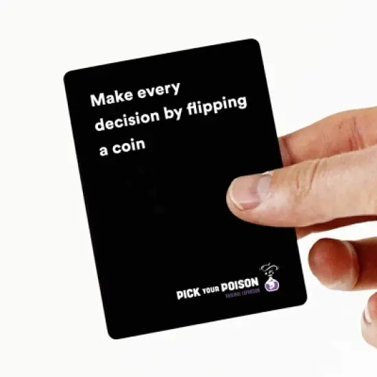 Pick Your Poison Card Game: The "What Would You Rather Do?" Party Game for All Ages - Family Edition + Expansion Pack Set image {3}
