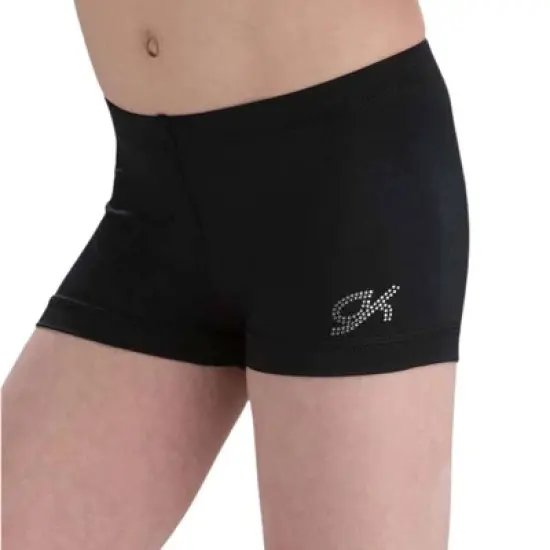 GK Elite Girls&rsquo; Jeweled Nylon/Spandex Shorts image {2}