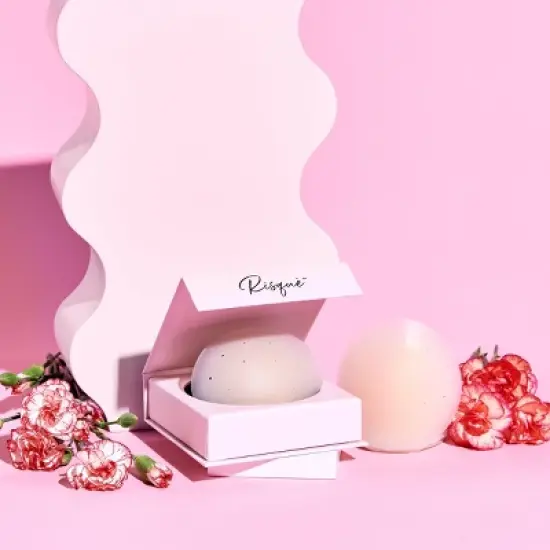 Risque Stickies Reusable Silicone Nipple Covers, 2 Covers image {4}