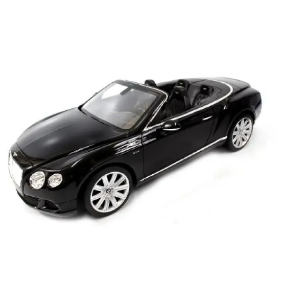 Ready! Set! Race! Link 1:12 RC Bentley Continental GT Convertible Model Car - Black image {1}