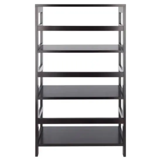 42" 3 Section Wide Bookshelf Espresso - Winsome image {3}