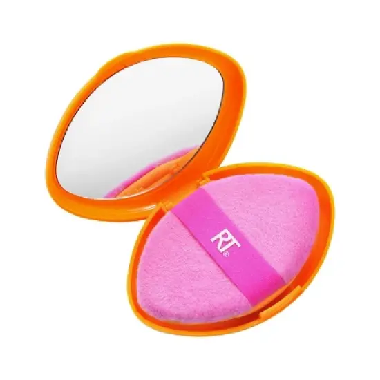 Real Techniques Miracle 2-In-1 Makeup Powder Puff + Travel Case image {12}