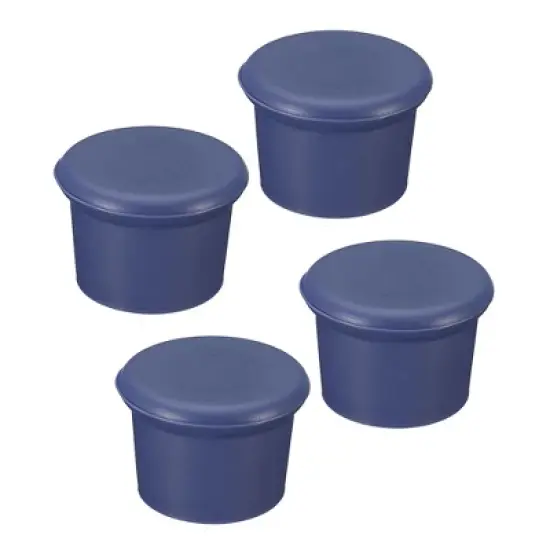 Unique Bargains Silicone Unbreakable Reusable Beverage Wine Stoppers 4 Pcs image {3}