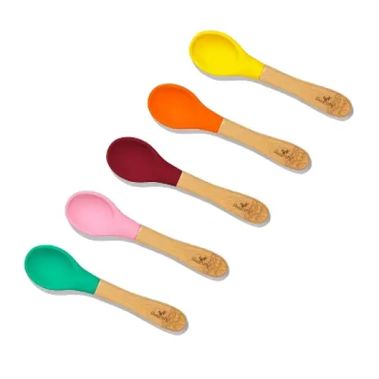 Avanchy Bamboo Baby Training Spoon - 5pk image {7}