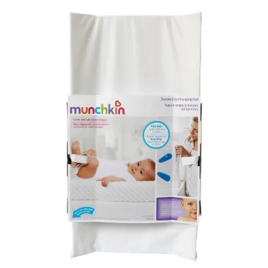 Munchkin Secure Grip Waterproof Diaper Changing Pad 16X31" image {4}