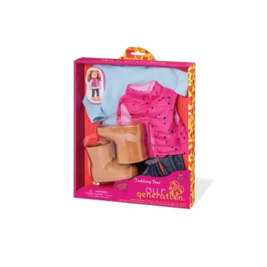 Our Generation Trekking Star Vest Outfit for 18" Dolls image {4}