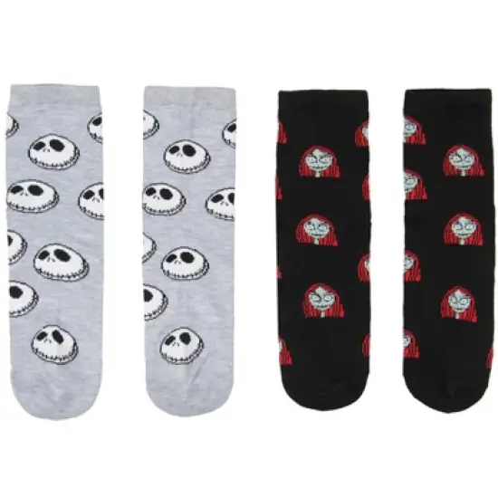 Disney NBC Women's Jack Skellington And Friends Shortie Crew Socks 10 Pack image {5}