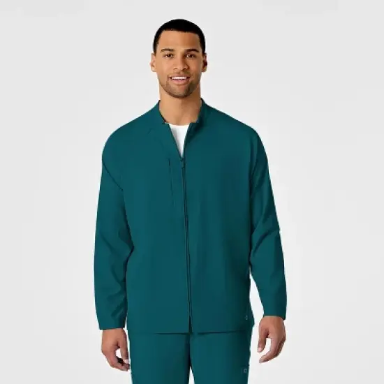 Wink Men's Zip Front Warm Up Jacket image {12}