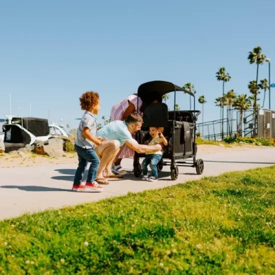 WONDERFOLD W4 Elite Quad Folding Stroller Wagon image {7}
