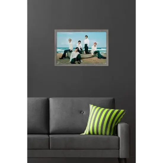 Trends International TXT TOMORROW X TOGETHER - 5th Mini Album - The Name Chapter: TEMPTATION / Farewell Framed Wall Poster Prints image {5}