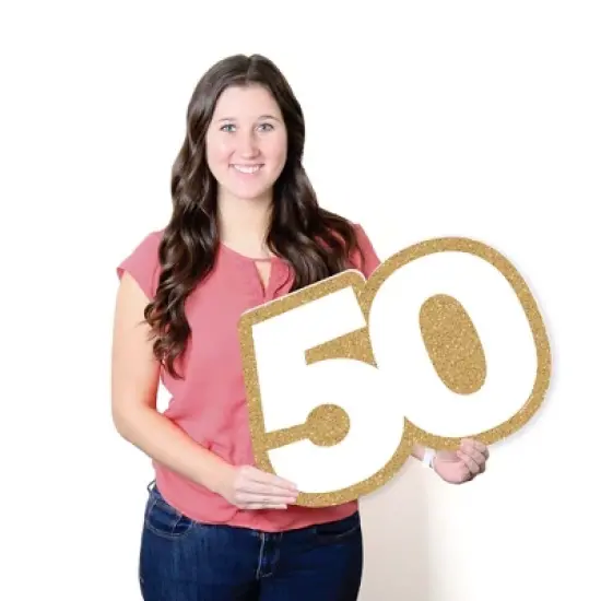 Big Dot of Happiness We Still Do - 50th Wedding Anniversary - Guest Book Sign - Anniversary Party Guestbook Alternative - Signature Mat image {4}