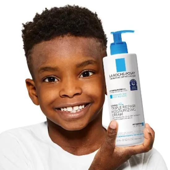 La Roche Posay Lipikar AP+M Triple Repair Body Moisturizing Cream, Body and Face Moisturizer for Dry Skin with Shea Butter and Glycerin - 13.5 oz image {4}