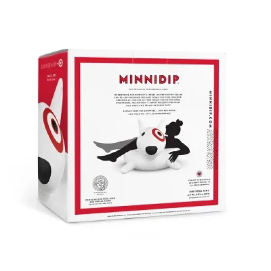 MINNIDIP Target Bullseye Ring Float: PVC Pool Inflatable for Ages 6+ image {5}