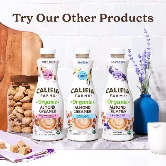 Califia Farms Organic Almond Coffee Creamer image {4}