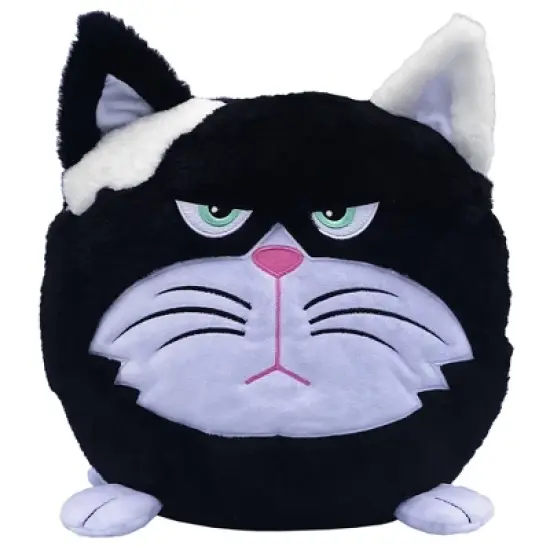 Hangry Petz: Bella Black Cat - 12" Animal Plush, Squeeze Tummy For Sounds image {10}