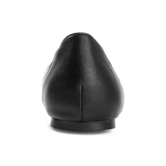 Journee Collection Womens Kavn Comfort Insole Slip On Round Toe Ballet Flats image {2}