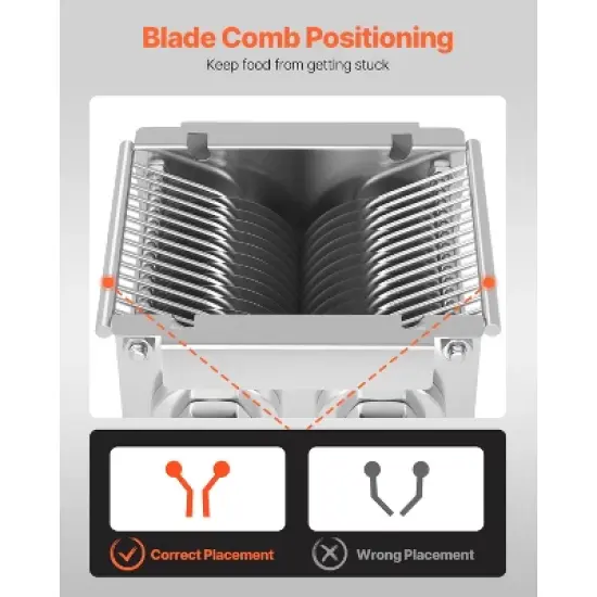 VEVOR Meat Cutter Machine Blade, 7 mm Blade for Commercial Meat Cutter, One Set Blade for SJY-DQ90 Meat Cutting Machine, Stainless Steel, Silver image {5}