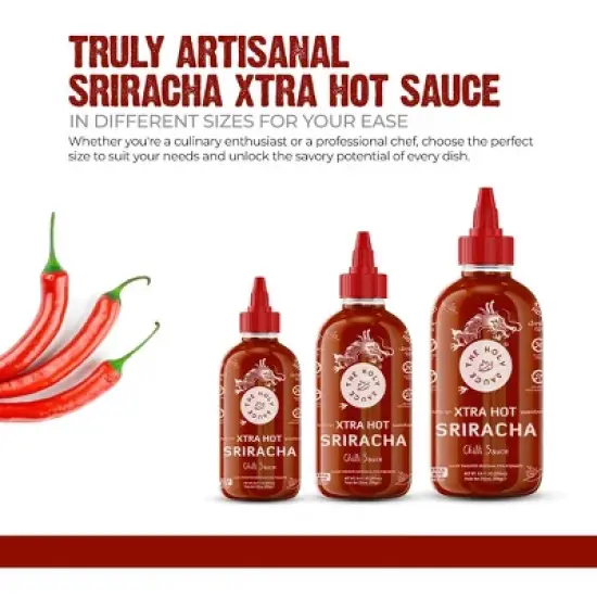 HOLY SAUCE Sriracha Chili Extra Hot 300g image {11}