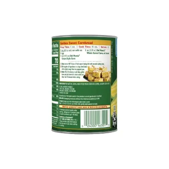 Del Monte Creamed Corn - 14.75oz image {2}