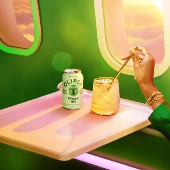 OLIPOP Ginger Ale Soda - 12ct/12 fl oz Cans image {6}
