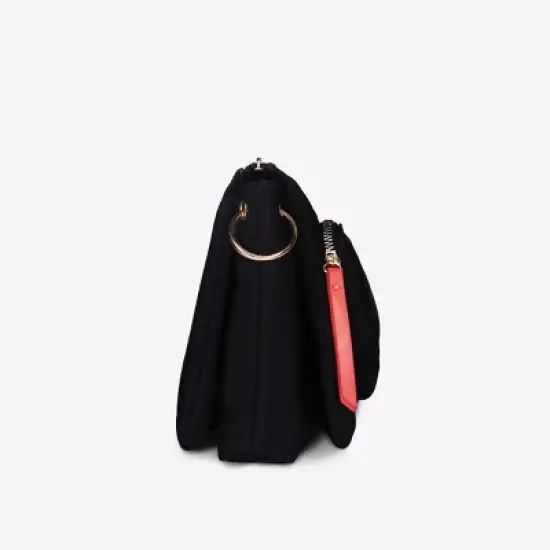 MERSI Erin Nylon Multi-Compartment Crossbody Bag image {3}