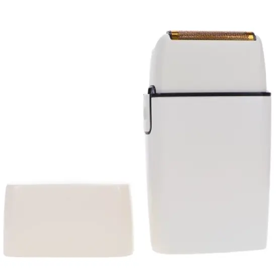 BaBylissPRO Cordless White Metal Double Foil Shaver image {2}